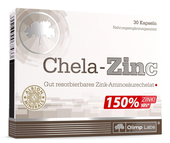 Хелатний цинк Olimp Chela-Zinc 30 капсул