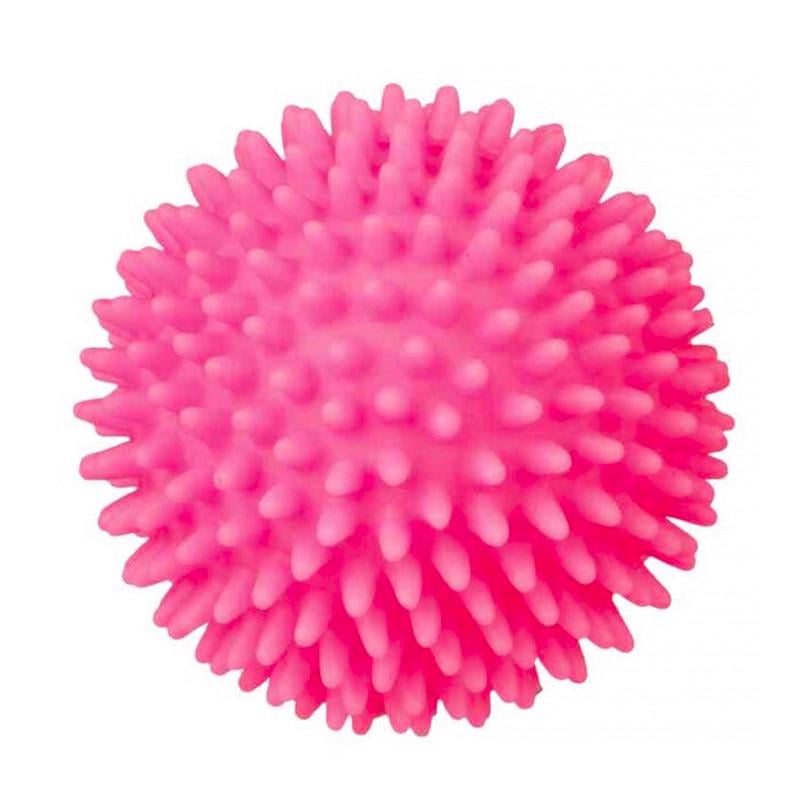 Мяч для массажа Dobetters PVC для расслабления мышц с шипами Pink (25713729)