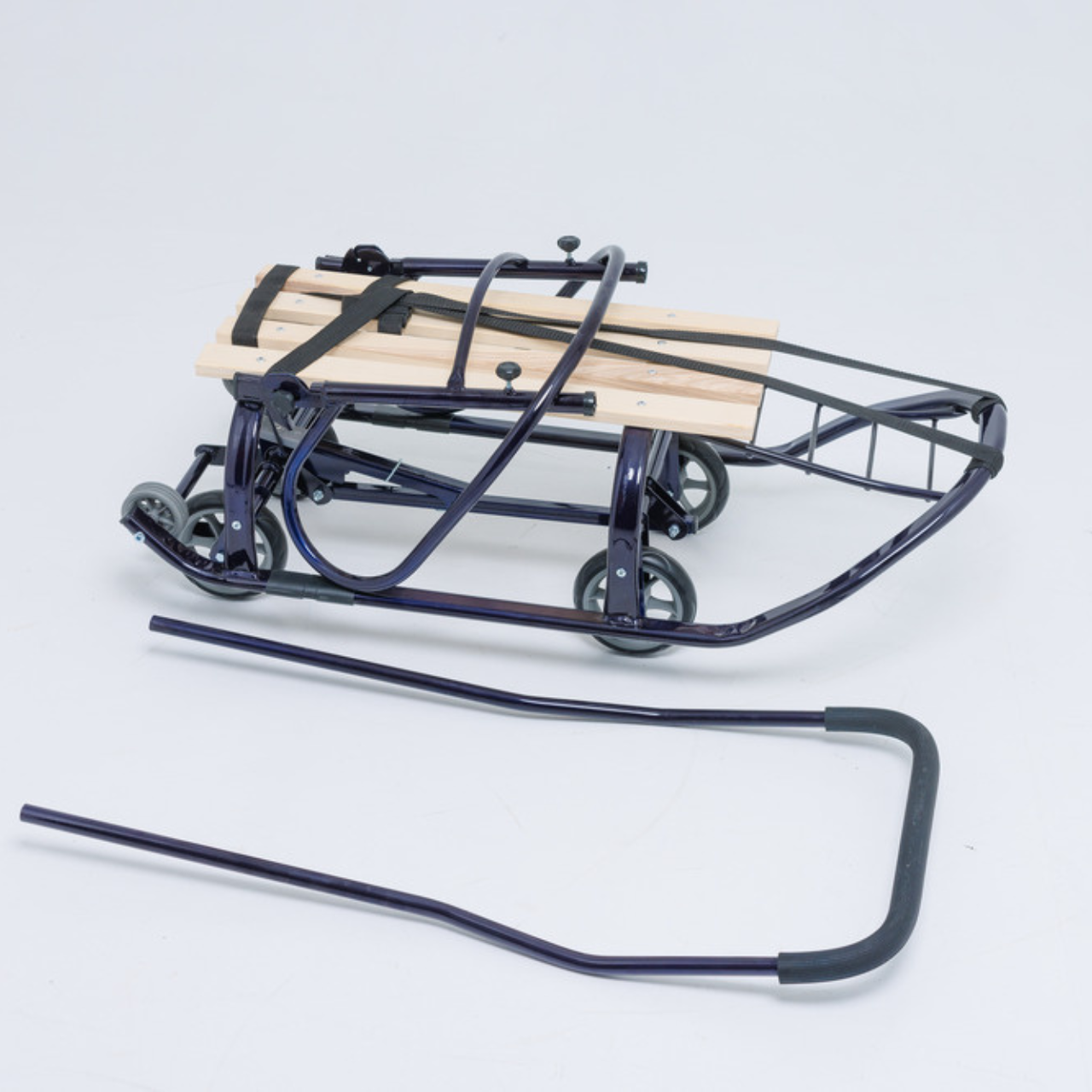 Санки-трансформер детские с колесами Патриот LUX 2026 Синий - фото 3