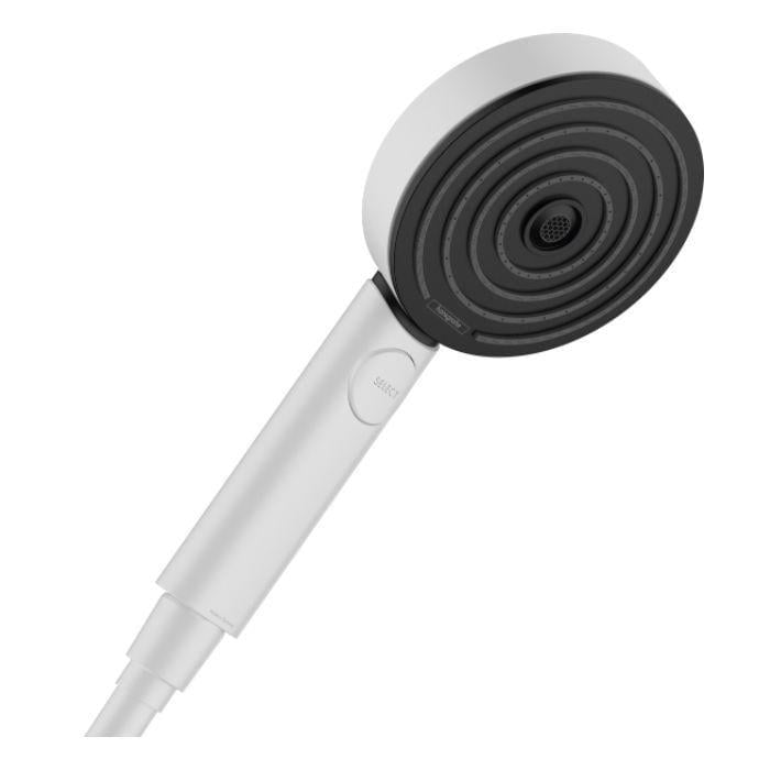 Душ ручний Hansgrohe Pulsify Select Activation 3jet EcoSmart 105 мм Білий матовий (24101700)