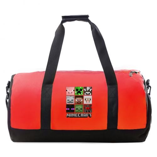 Спортивная сумка Minecraft character heads Красный (15377937-3-160920) - фото 1 Спортивная сумка Minecraft character heads Красный (15377937-3-160920) - фото 1