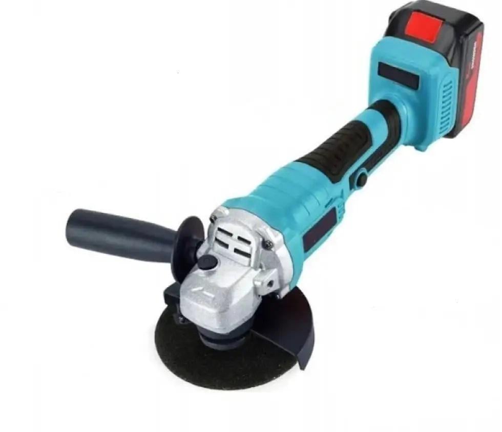 Шліфмашина акумуляторна кутова 48V 850Вт 9498 універсальна болгарка Синій (609297)