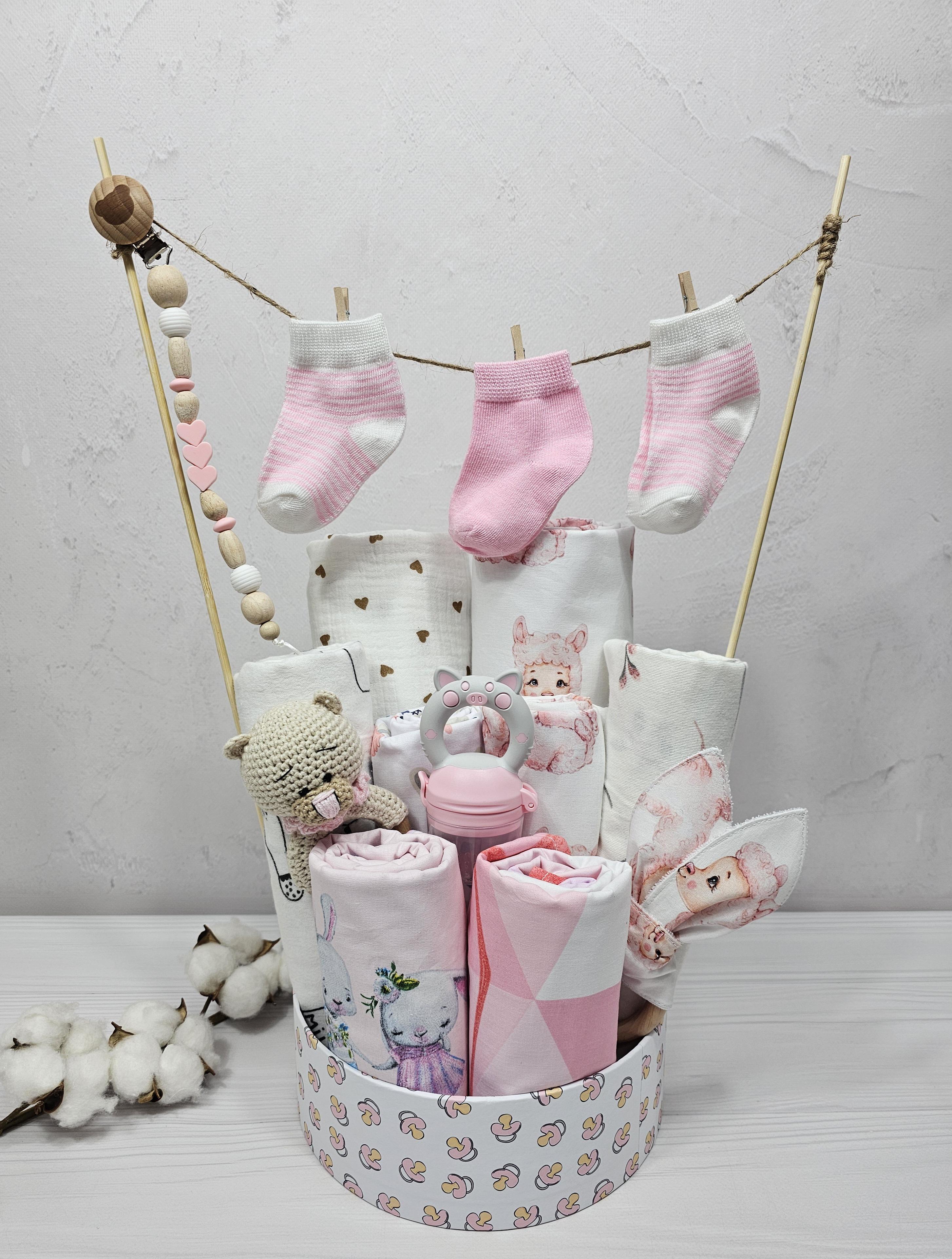 Букет из пеленок для младенцев albabybox Альпака (BU 18294961)