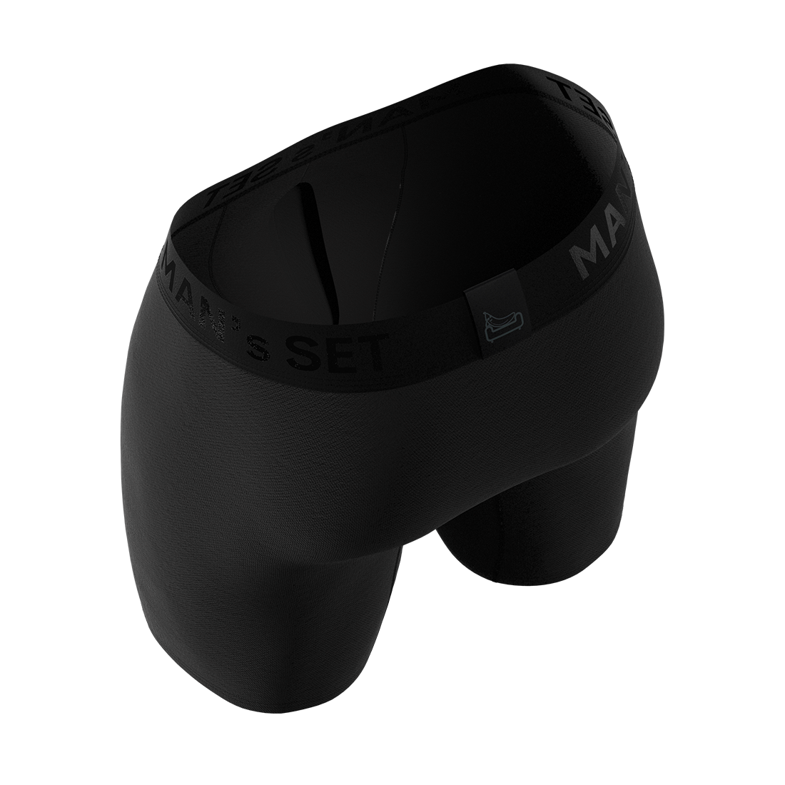 Боксери чоловічі анатомічні з бавовни MAN's SET Anatomic Long 2.0 Black Series BST140-01 L Чорний - фото 4 Боксери чоловічі анатомічні з бавовни MAN's SET Anatomic Long 2.0 Black Series BST140-01 L Чорний - фото 4