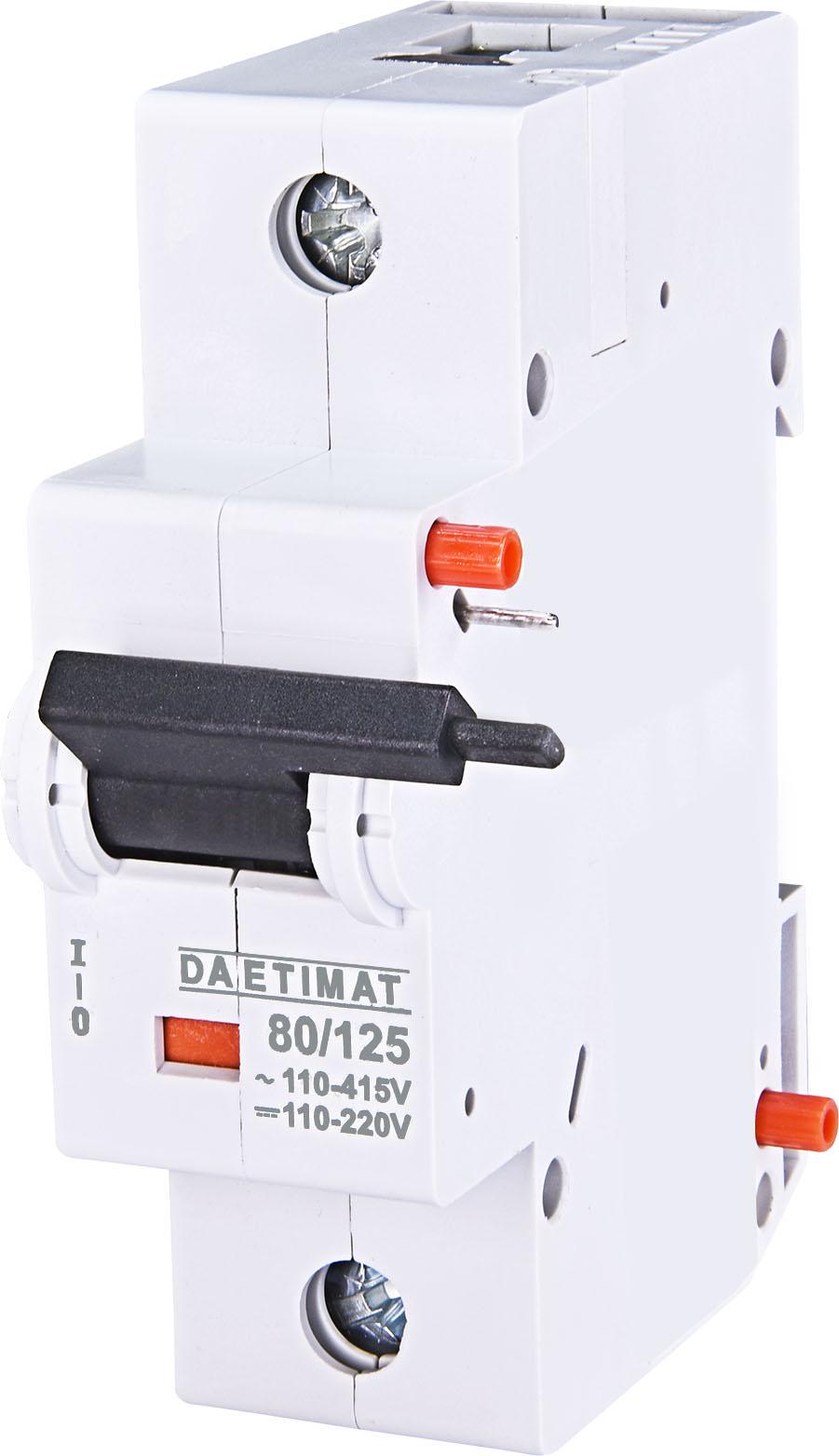 Розчіплювач незалежний ETI DA ETIMAT 80/125 110-415 В (2159321)
