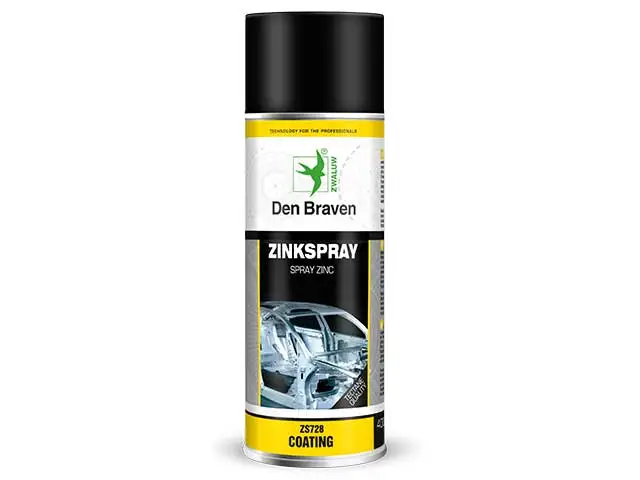 Спрей с цинком антикоррозионный Den Braven Zinc Spray 400 мл (31000752)