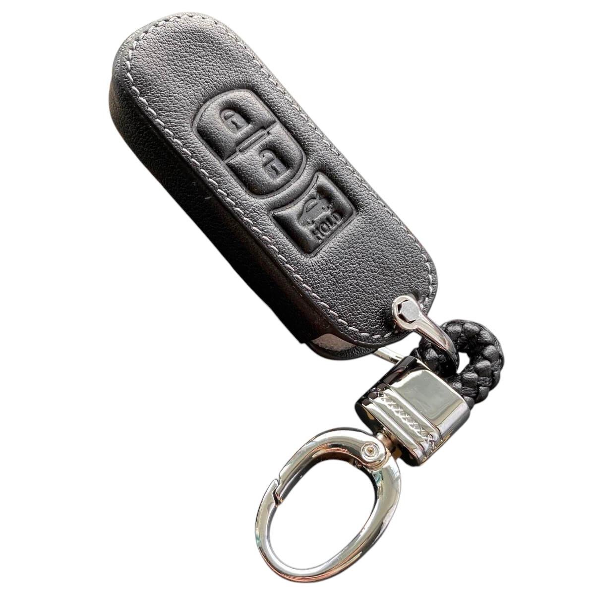 Чехол кожаный для ключа Mazda (ma1le3b)