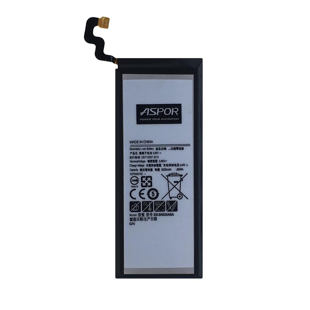 Аккумулятор Aspor EB-BN920ABE/EB-BN920ABA для Samsung Note 5/N920 (880090)