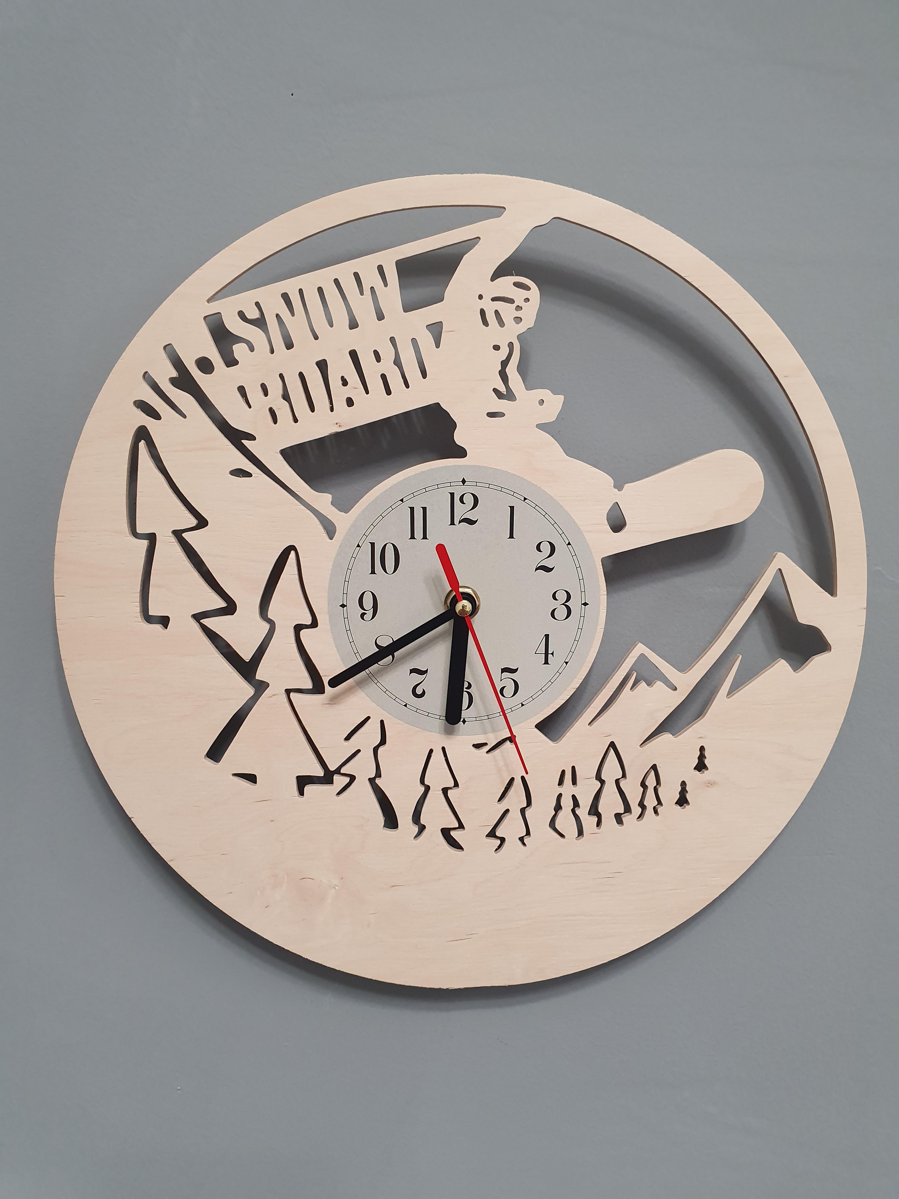 Часы настенные Сноубординг (3198)