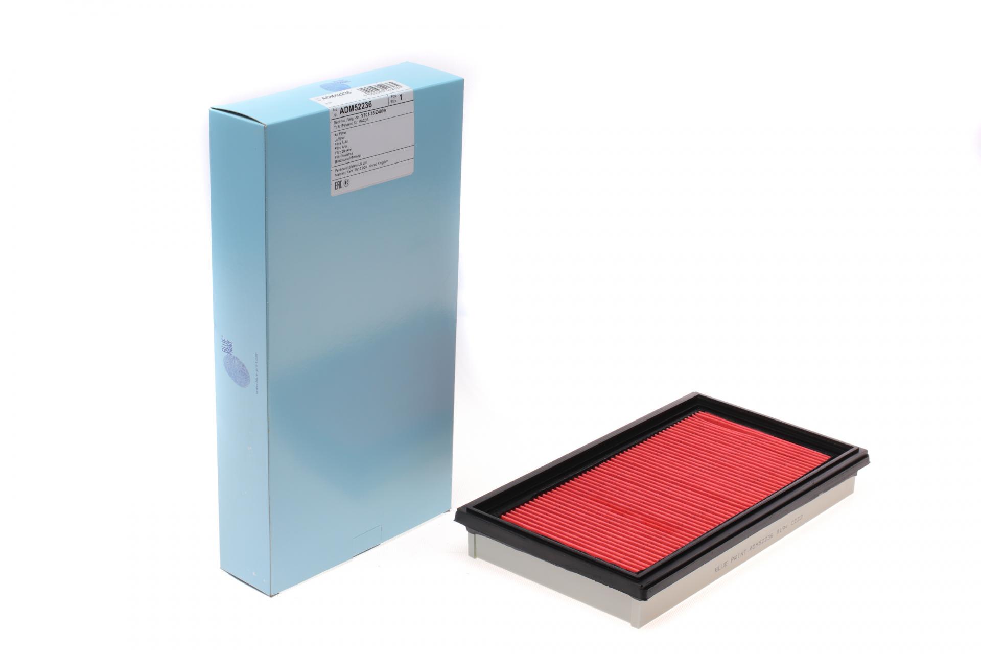 Фильтр воздушный BLUE PRINT для Mazda 323 2,0D/TD 96-04/Premacy 2,0TD 99-05 (ADM52236)