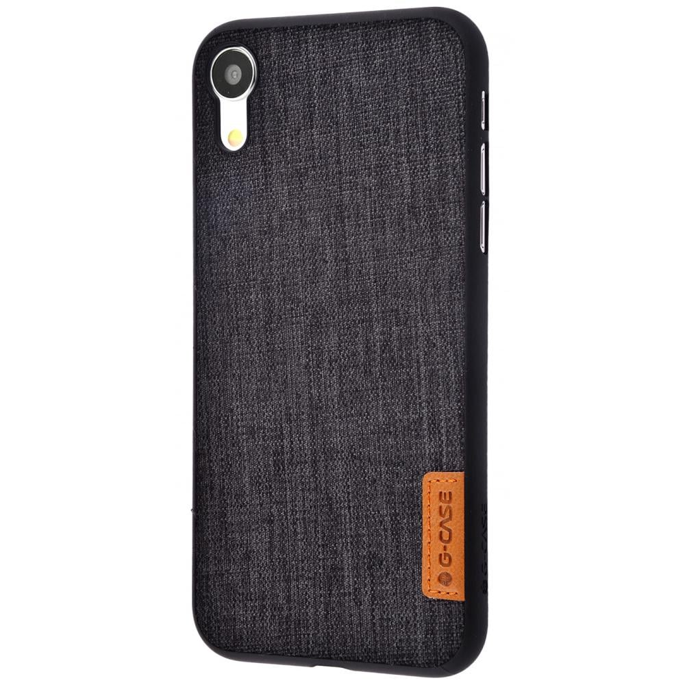 Чехол G-case Dark Series для iPhone XR Textil с рисунком