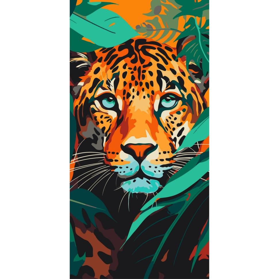 Картина по номерам ART CRAFT Хищный взгляд 40x80 см Разноцветный (PM-194-K-1145)