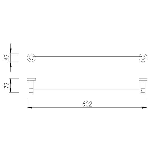 Держатель для полотенец Omnires Modern Project Gold (MP60216GLB) - фото 2 Держатель для полотенец Omnires Modern Project Gold (MP60216GLB) - фото 2
