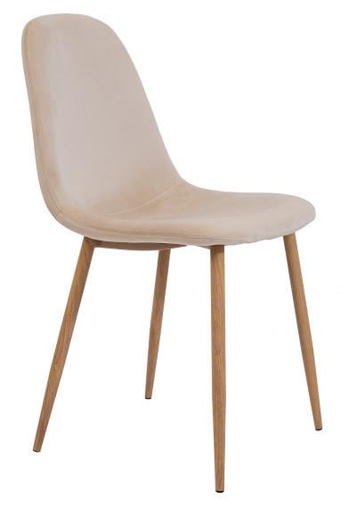 Барный стул Макао TM FSolutions Бежевый Велюр