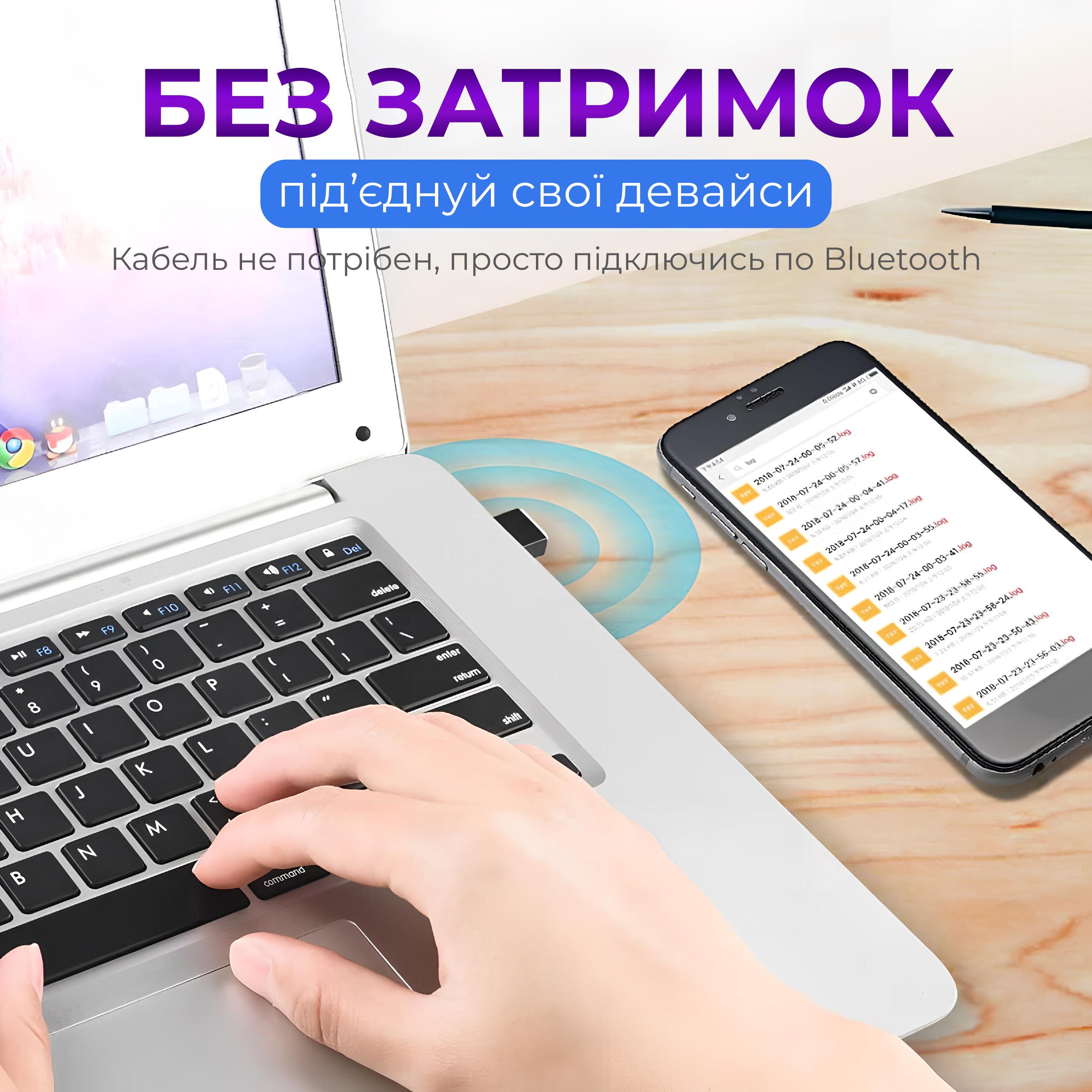 Bluetooth-адаптер Kayfovo BA-53 USB Dongle 5.3+BLE (29037) - фото 3 Bluetooth-адаптер Kayfovo BA-53 USB Dongle 5.3+BLE (29037) - фото 3