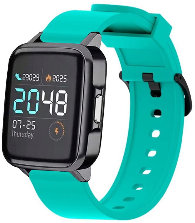 Ремешок силиконовый Like для Haylou Smart Watch 2 LS02 Teal (19165)