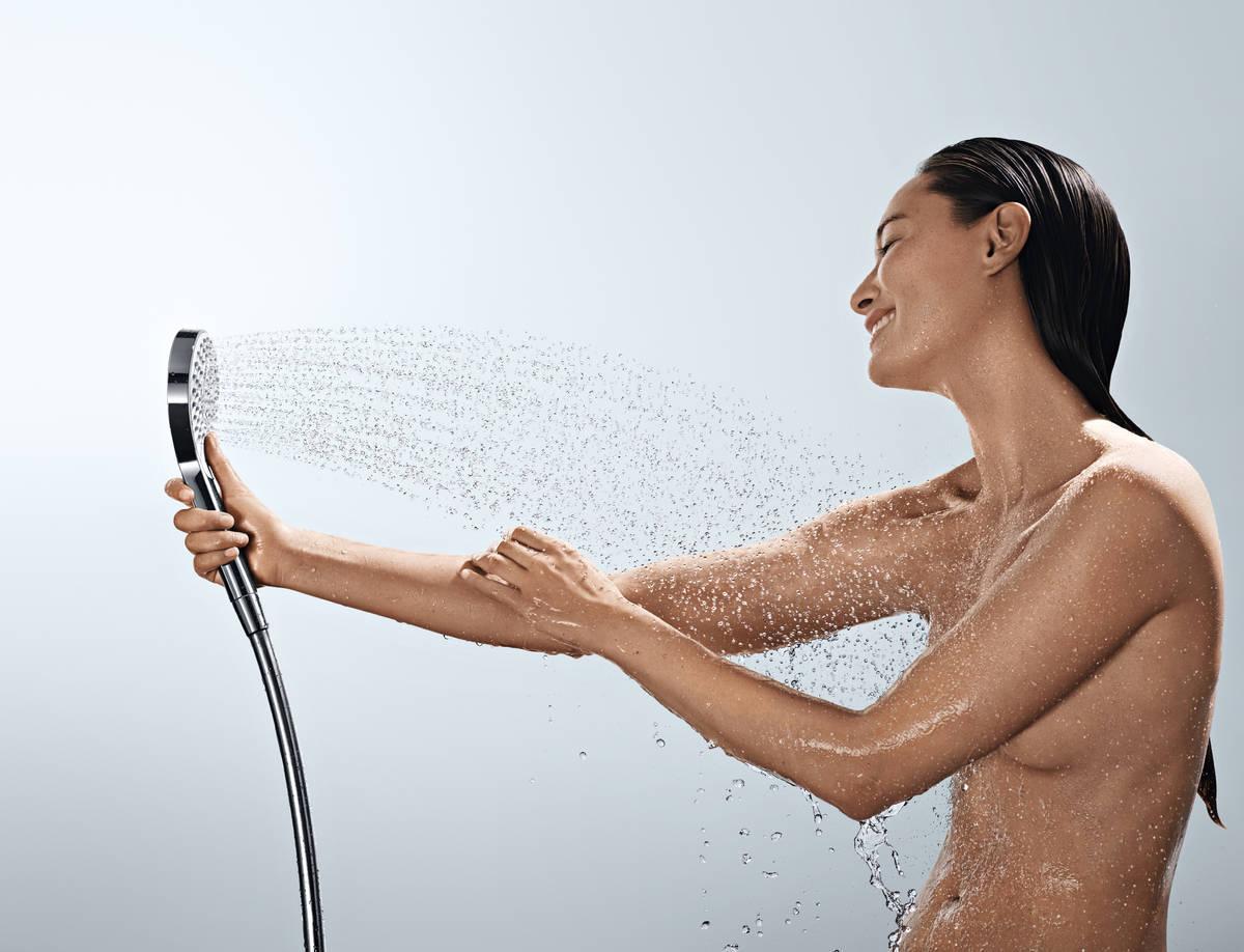 Душ ручний Hansgrohe Croma Select S 110 круглий 1 вид струменя Хром/Білий (26804400) - фото 3