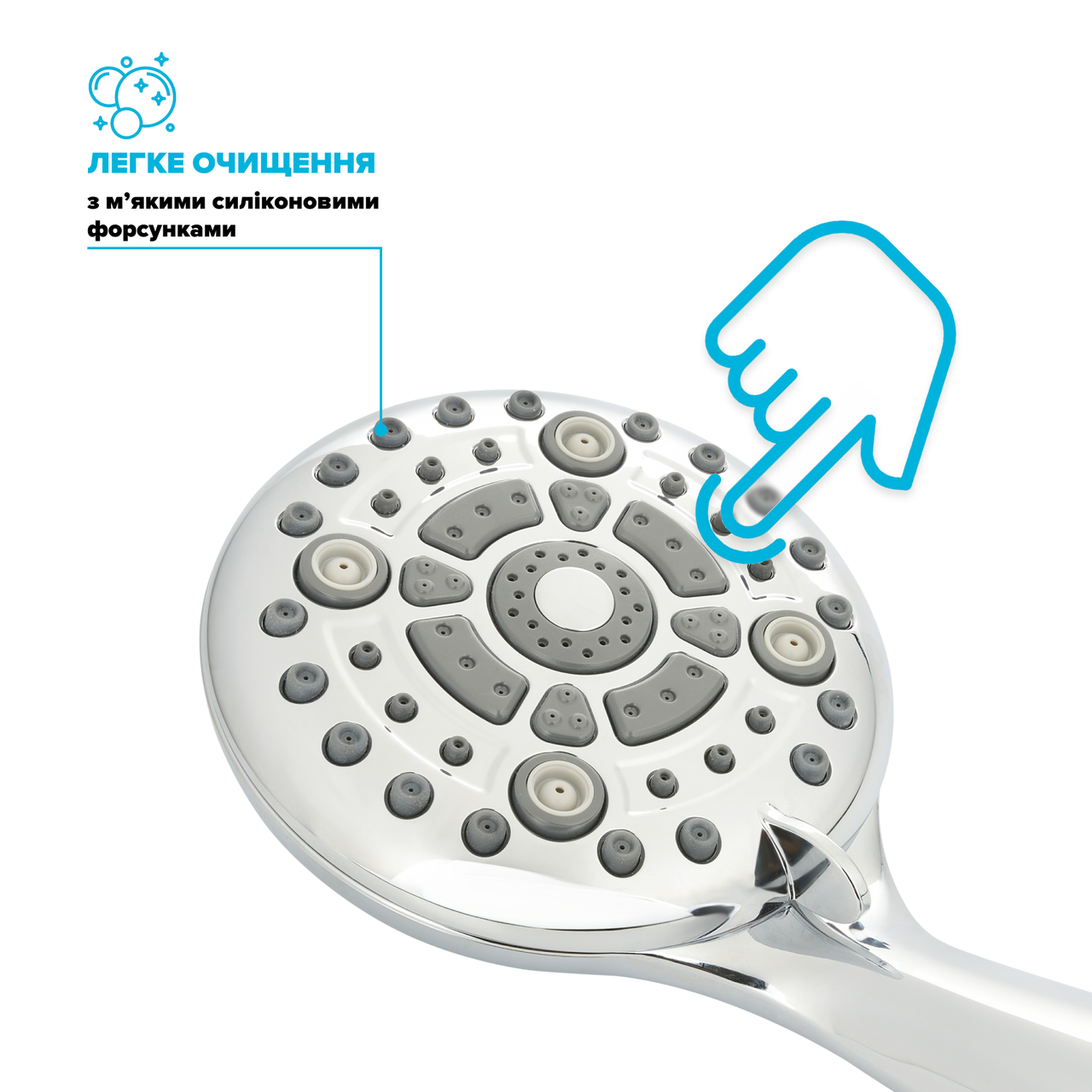 Набір для економії води Drop PM2+MULTI120G лійка для душу з аераторами 2 шт. (24237545) - фото 5 Набір для економії води Drop PM2+MULTI120G лійка для душу з аераторами 2 шт. (24237545) - фото 5