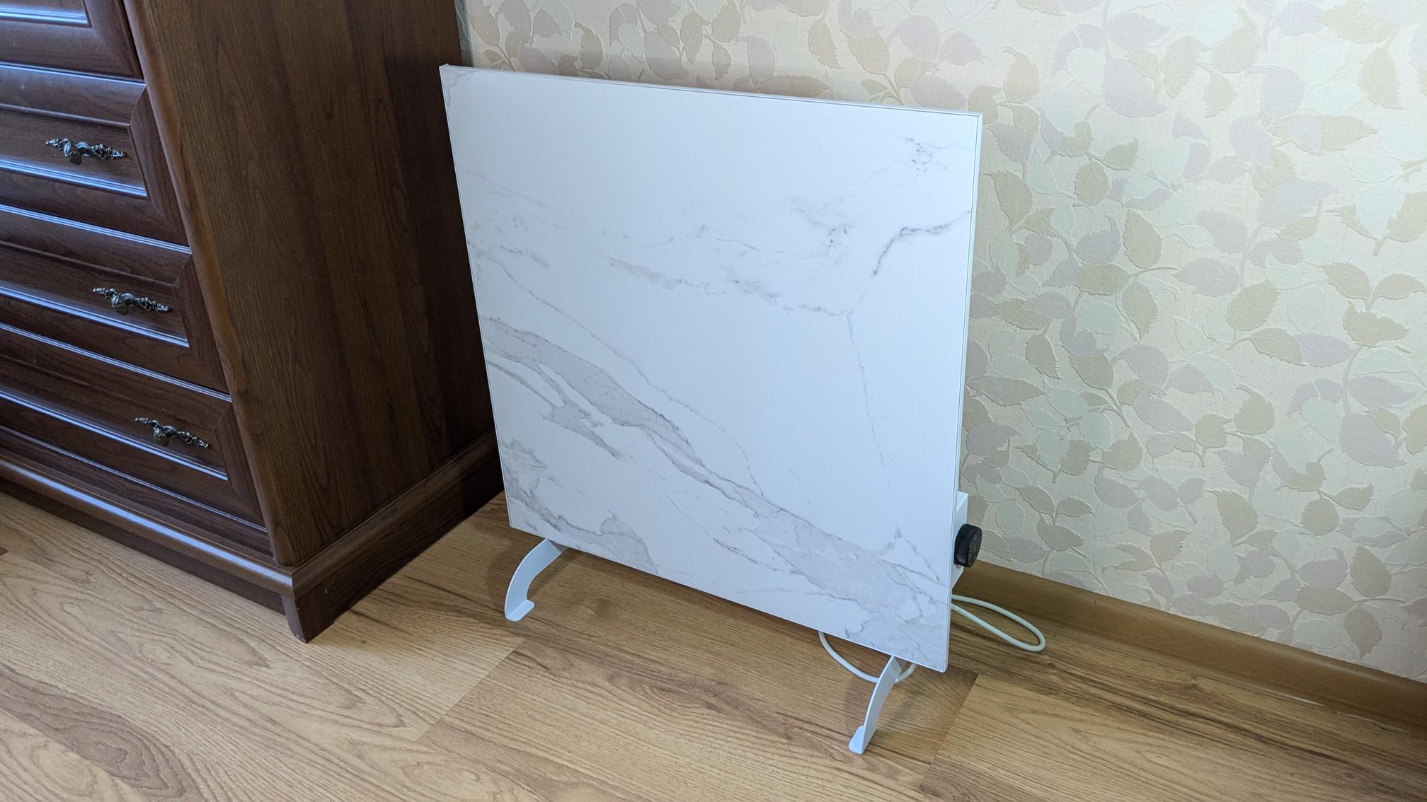 Обогреватель двухсторонний керамический обогреватель напольный Valencia КМ-800 до 20 м2 (27734450) - фото 2