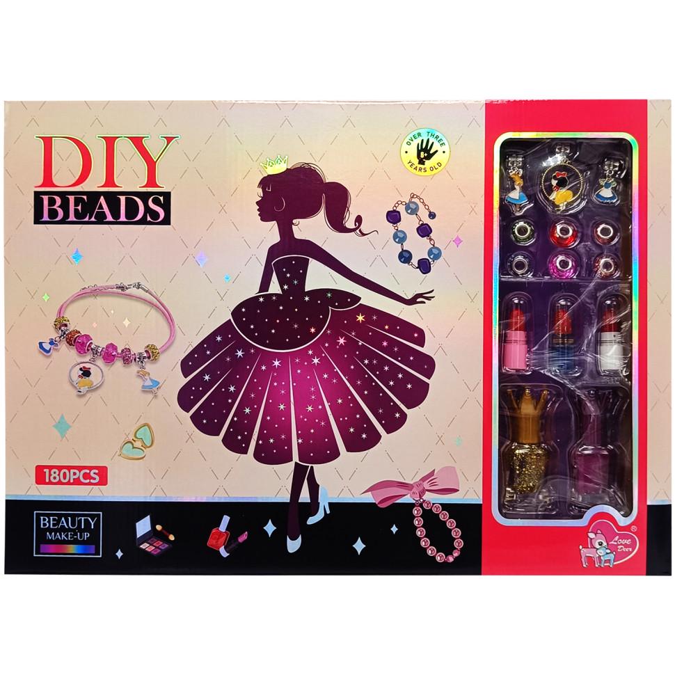 Набор бисера для изготовления креативных аксессуаров Bambi Принцесса (LD6029)