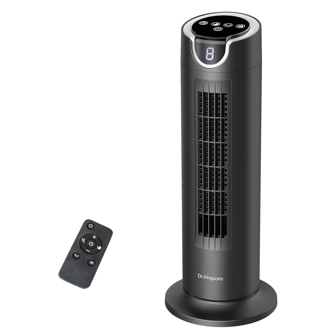 Башенный вентилятор DR.PREPARE Тower fan dccf10 портативный тихий вентилятор с таймером и 8 скоростями