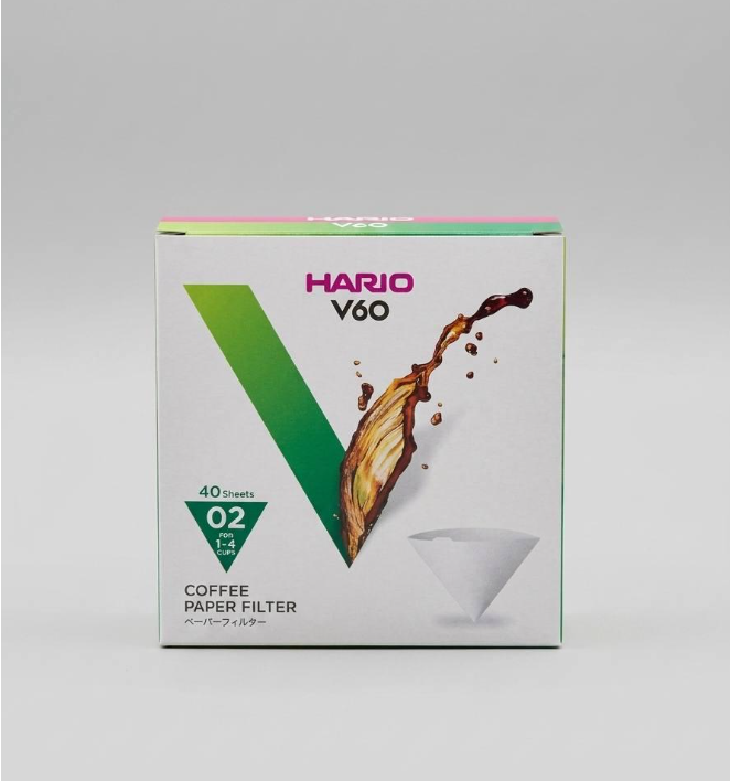 Фільтри для кави Hario V60 02 паперові 1-4 чашки 40 шт. (37017382) Фільтри для кави Hario V60 02 паперові 1-4 чашки 40 шт. (37017382)