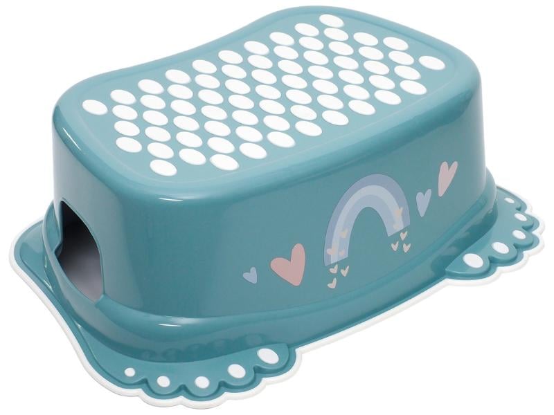 Ступени детские антискользкие в ванну METEO turquoise Ступени детские антискользкие в ванну METEO turquoise