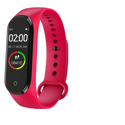 Фитнес-браслет Smart Band M4 Red (00000007520)