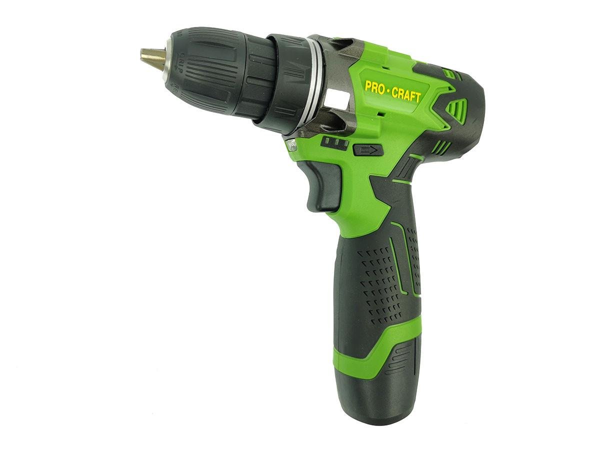 Шуруповерт аккумуляторный ProCraft Industrial PA12 Li металлический редуктор медная обмотка