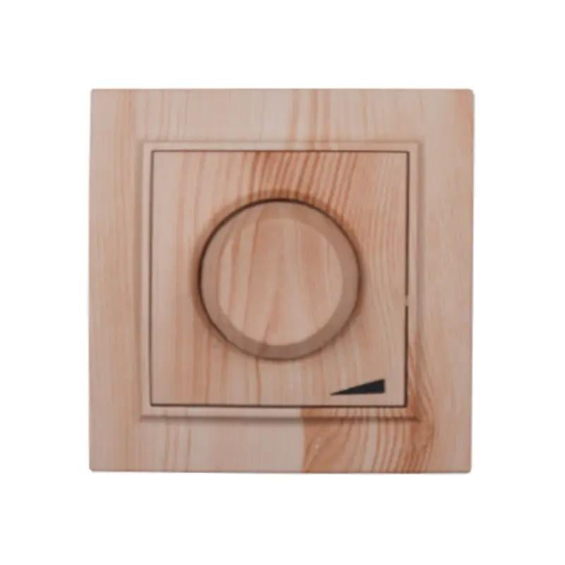 Диммер ElectroHouse Enzo 600W IP22 Светлое дерево (EH-2115-WW) Диммер ElectroHouse Enzo 600W IP22 Светлое дерево (EH-2115-WW)