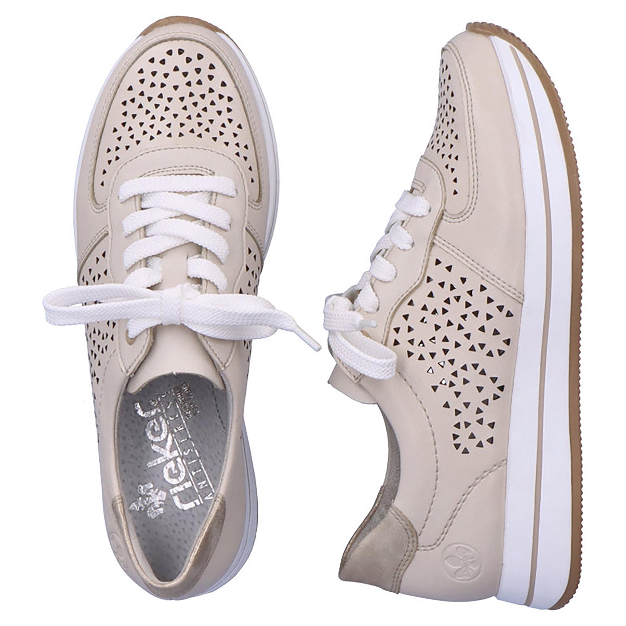 Кроссовки женские весенние Rieker р. 39 Бежевый (089325-39) - фото 2 Кроссовки женские весенние Rieker р. 39 Бежевый (089325-39) - фото 2