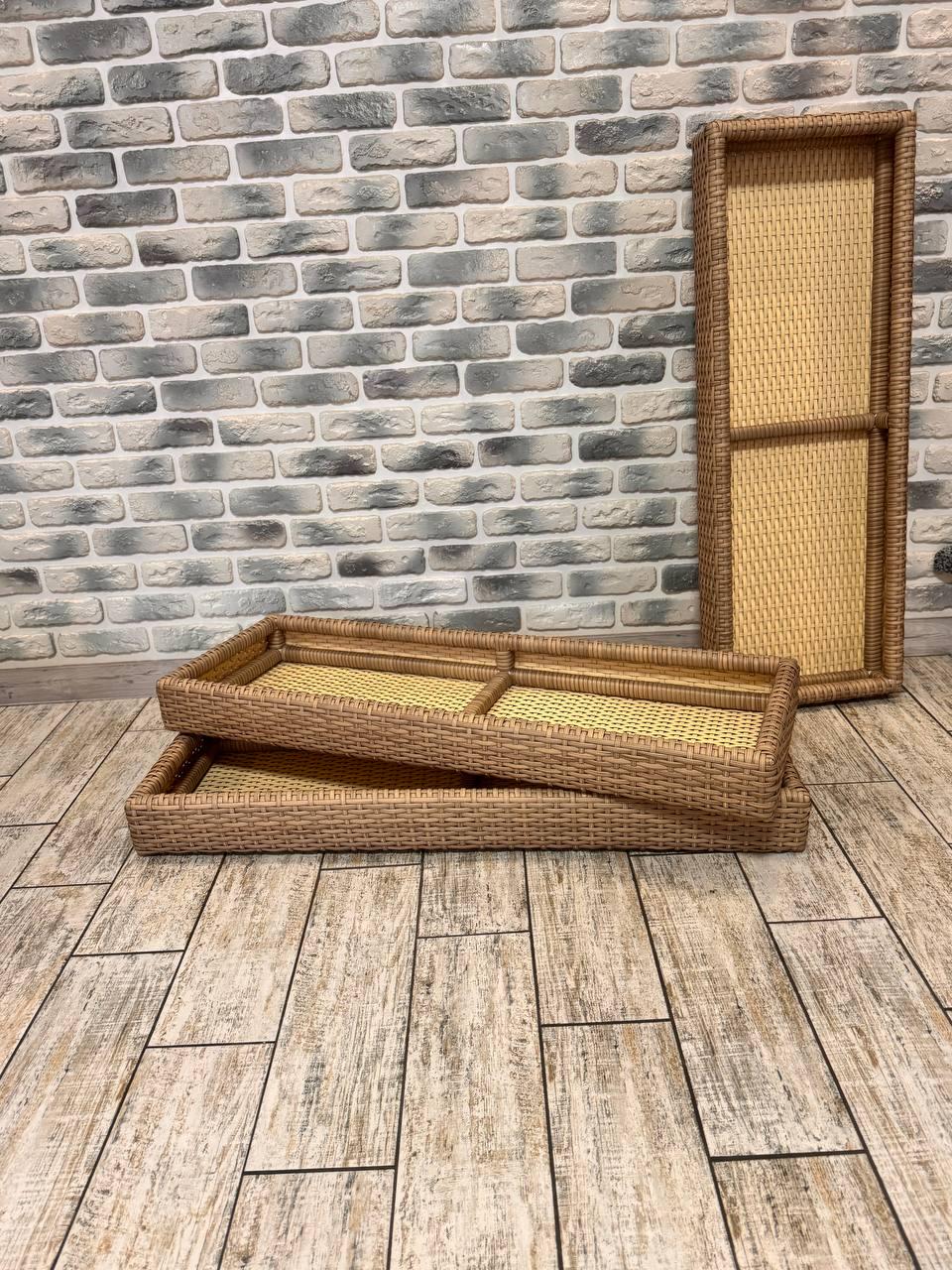 Корзина торговая из искусственного ротанга (68586876) - фото 3