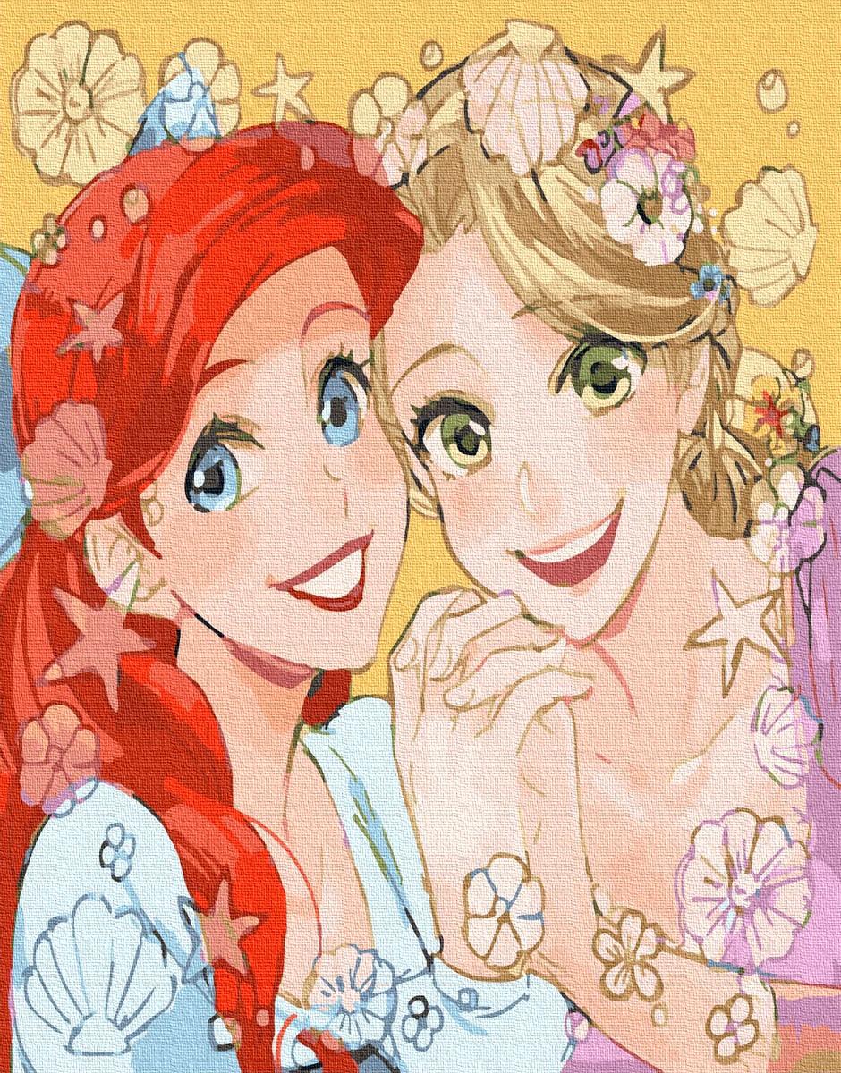 Картина по номерам Brushme Принцессы Диснея 40x50 см (BK-GX35295)