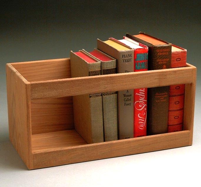 Полка книжная настольная из дерева Брео Сиена (КПА-008105)