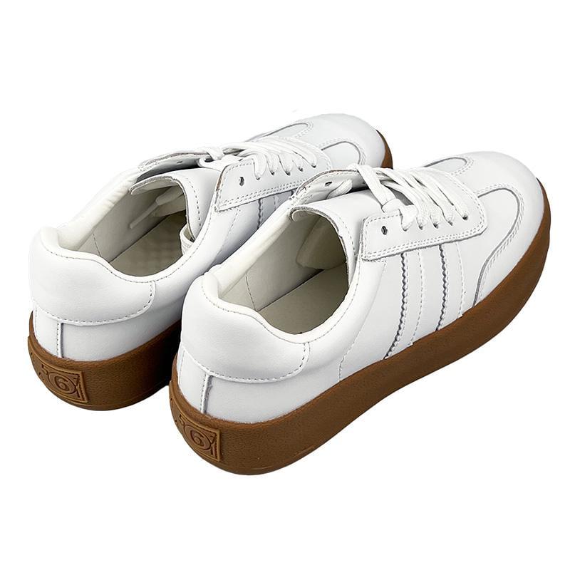 Кеды женские кожаные 7013-1 p. 40 25,5 см Белый - фото 4 Кеды женские кожаные 7013-1 p. 40 25,5 см Белый - фото 4