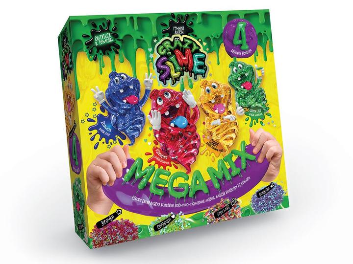 Образовательный набор для проведения опытов Crazy Slime 4в1 (1SLM-03-01U,02U) Образовательный набор для проведения опытов Crazy Slime 4в1 (1SLM-03-01U,02U)