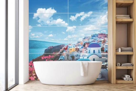 Мозаїчне панно Kotto Ceramica Санторіні 750x750 мм (004021) - фото 4 Мозаїчне панно Kotto Ceramica Санторіні 750x750 мм (004021) - фото 4