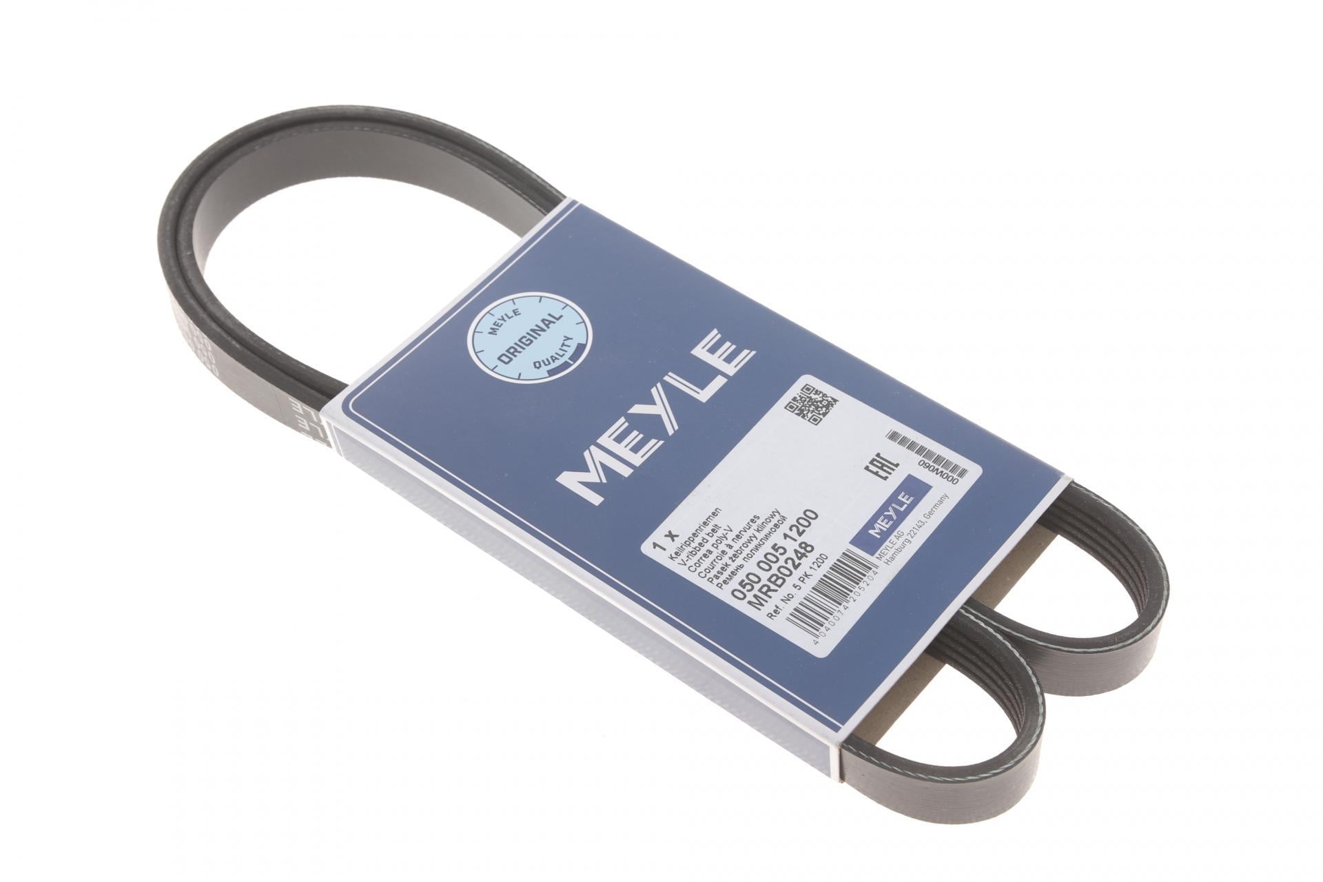 Ремень генератора Meyle Opel Movano 2.8DTI 98-01/Renault Kangoo 1.5dCi/Master 2.5D/2.8DTI 98-01 5PK1200- 050 005 1200