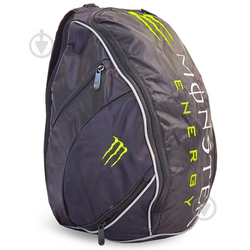 Моторюкзак MONSTER GA-1820 PL, р-р 47х27х21см Чорний-салатовий (PT1210)