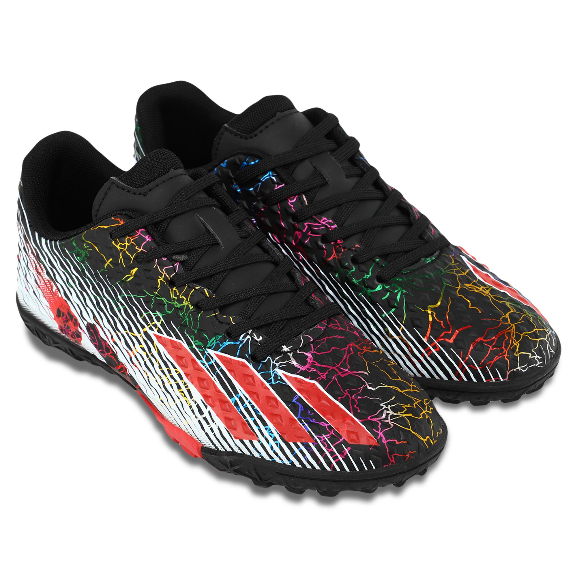 Сороконіжки футбольні дитячі SP-Sport 2305-32-38-1 р. 34 Чорний/Фуксія/Синій - фото 3 Сороконіжки футбольні дитячі SP-Sport 2305-32-38-1 р. 34 Чорний/Фуксія/Синій - фото 3