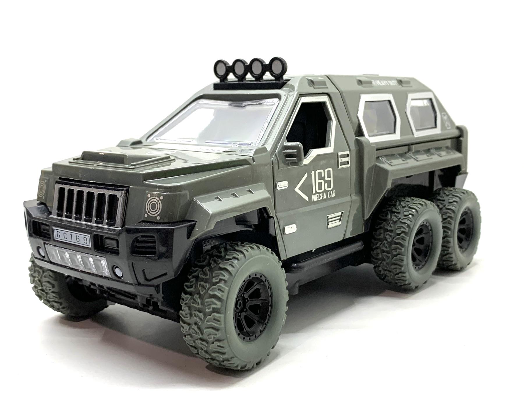 Машина на радиоуправлении Bambi военная стреляет тарелками/подсветка Вид 2 (GC169-161) Машина на радиоуправлении Bambi военная стреляет тарелками/подсветка Вид 2 (GC169-161)