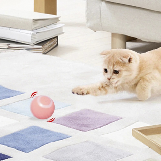 Смарт игрушка вращающийся шарик для животных - фото 5 Смарт игрушка вращающийся шарик для животных - фото 5