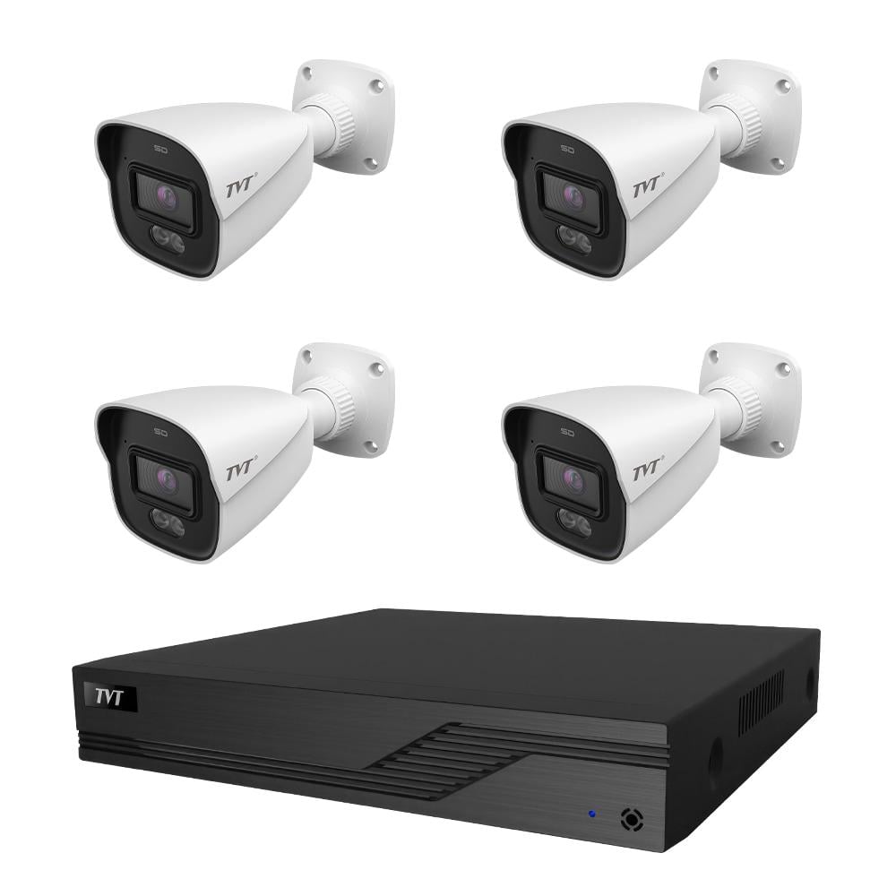 Комплект видеонаблюдения TVT IP-Video Kit B на 4 камеры 4 Mp (77-00328-6)