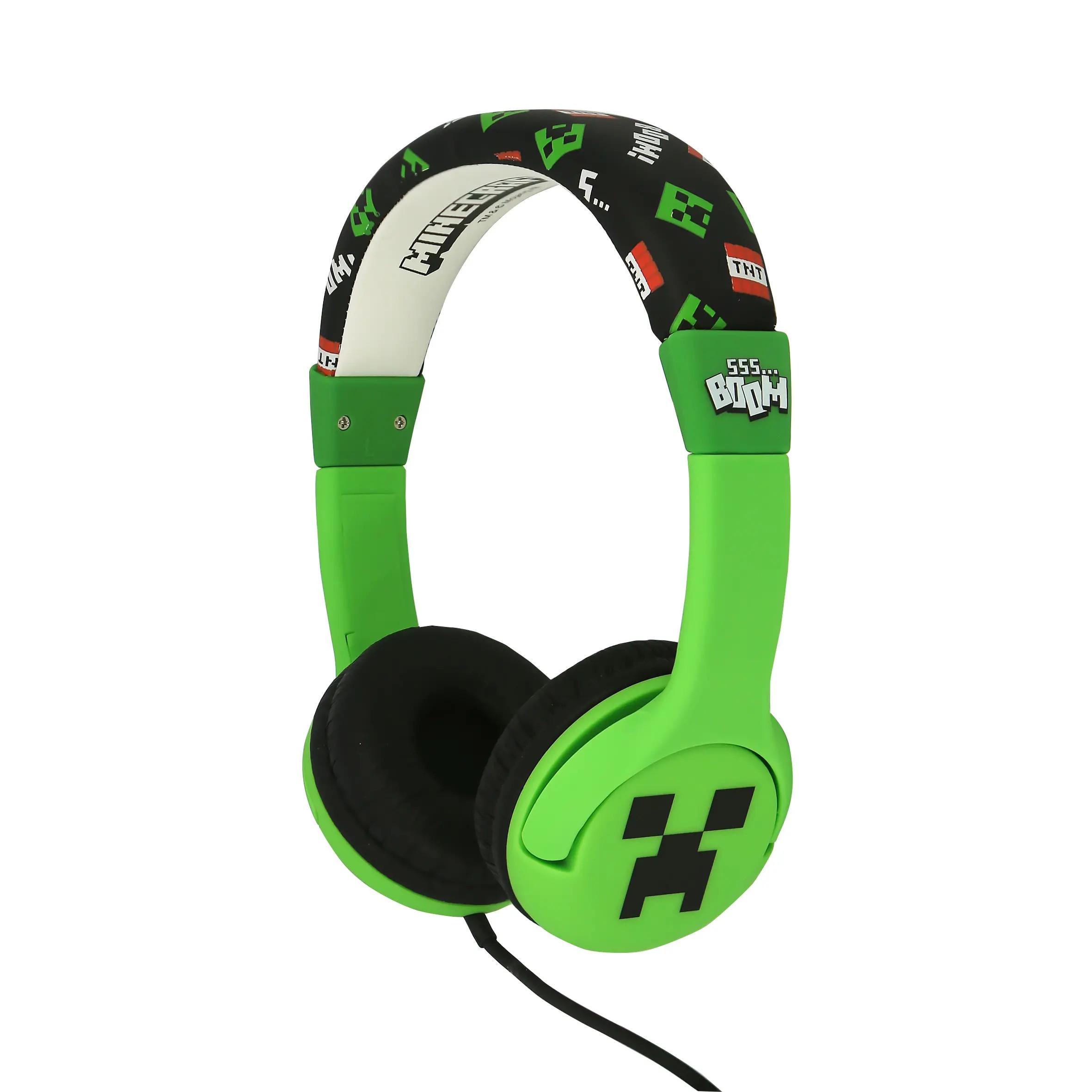 Навушники без мікрофону OTL Minecraft Creeper (MC1229)