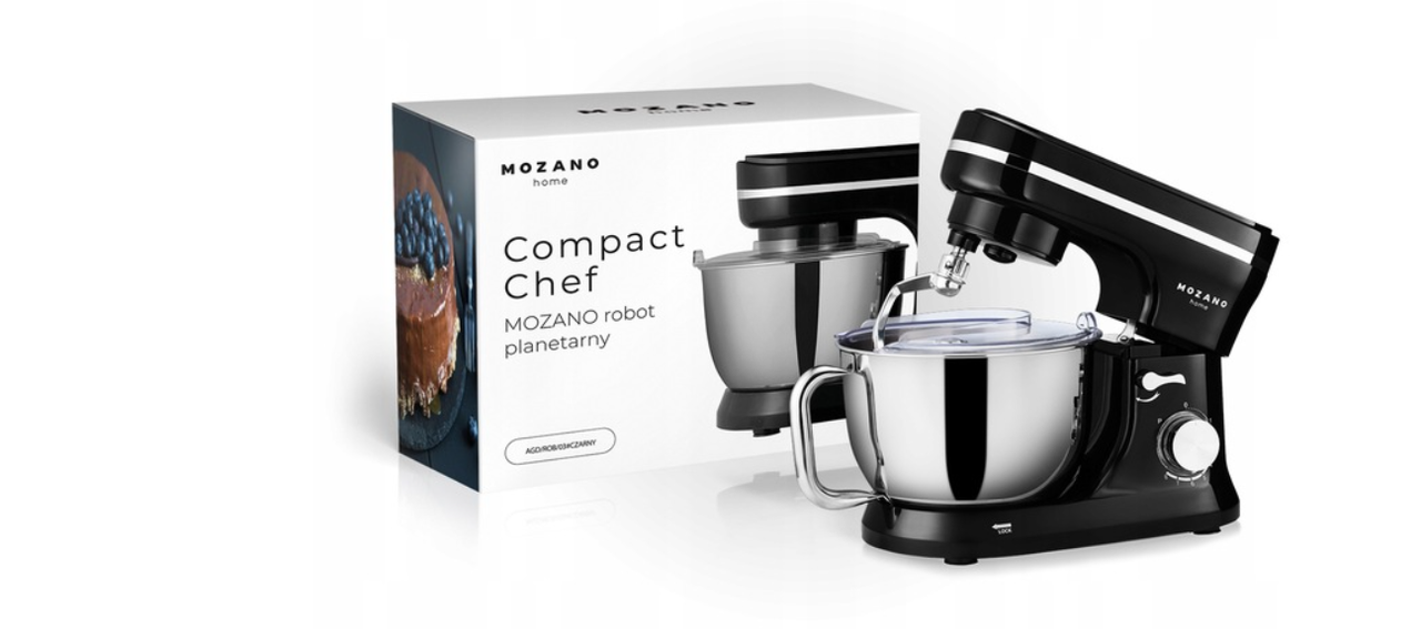 Кухонный комбайн Mozano Compact Chef 1700 Вт 4,5 л (19330306) - фото 8