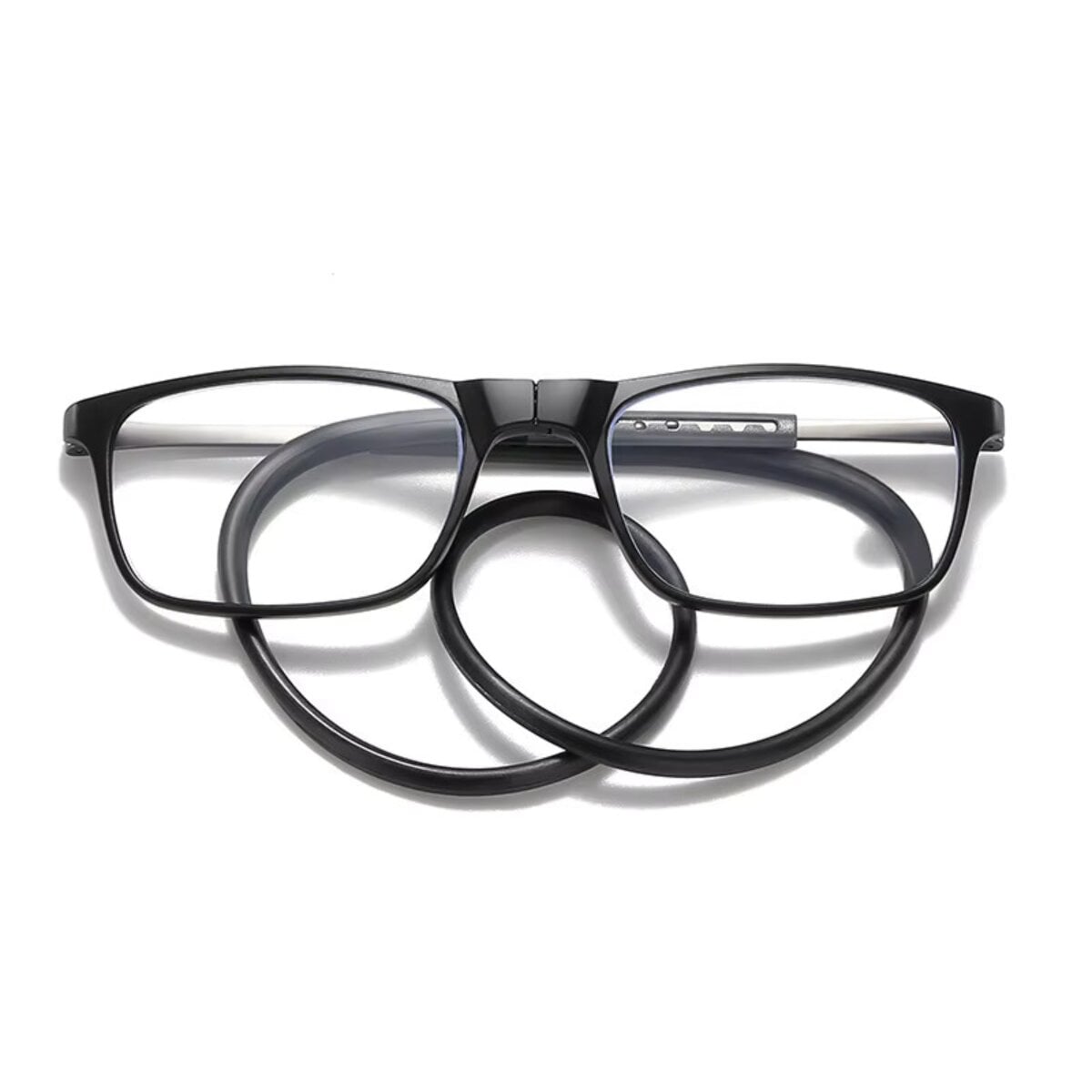 Унисекс очки с магнитной фиксацией ReireGlasses +1.00 Черный (4203)