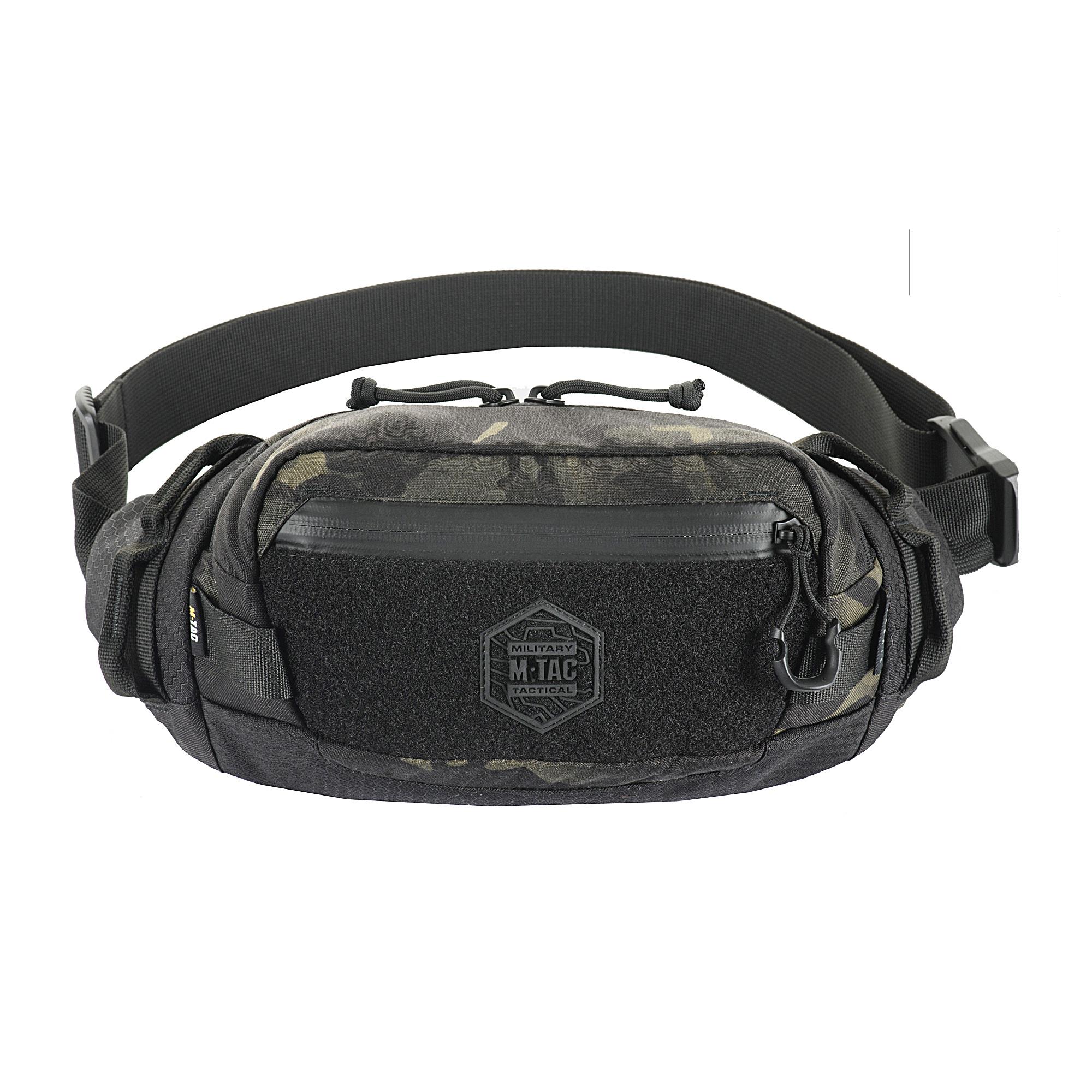 Сумка M-Tac Waist Bag Elite Hex Multicam Black/Black Сумка M-Tac Waist Bag Elite Hex Multicam Black/Black