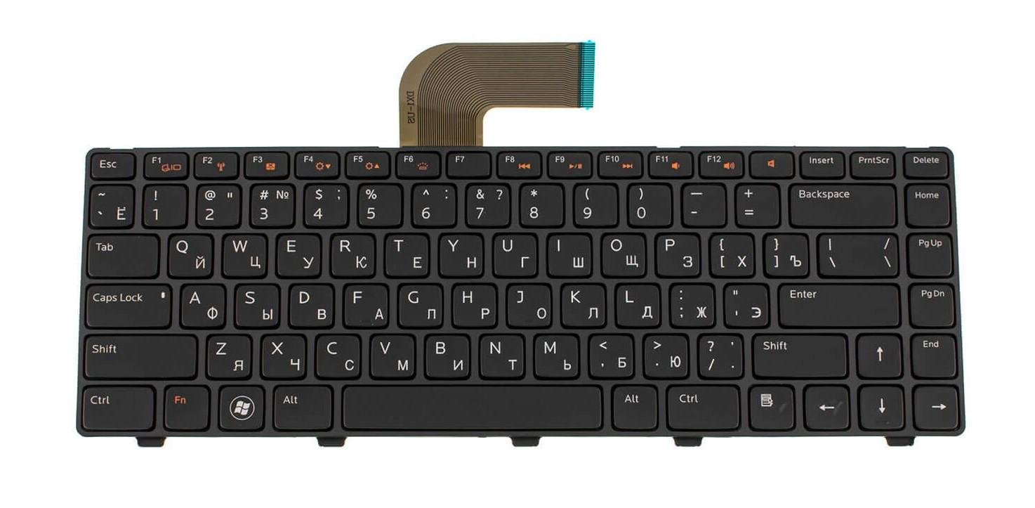 Клавиатура для ноутбука Inspiron N4110 с подсветкой клавиш (123403)