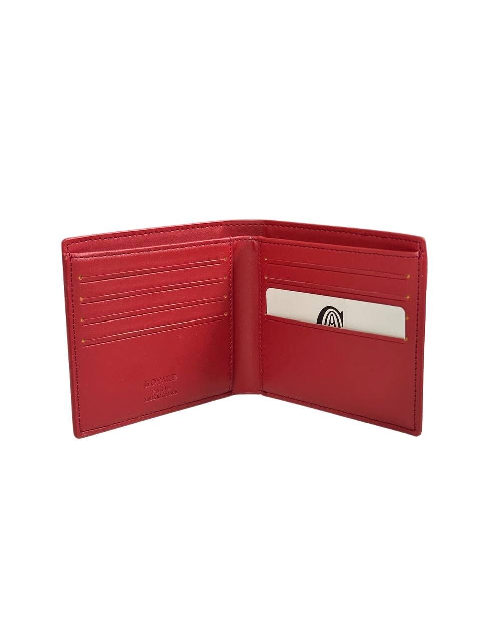 Гаманець чоловічий Goyard Бордовий (WAL-GYR-001-RED) - фото 3