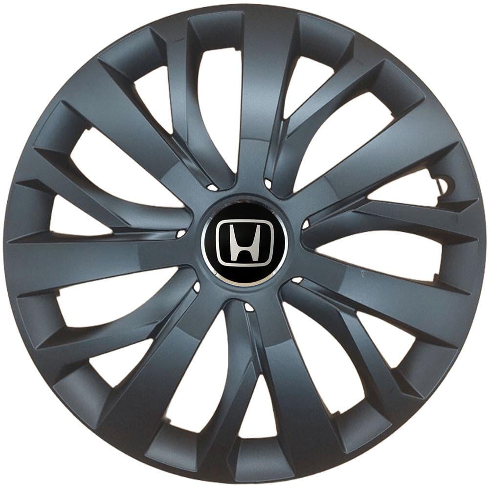 Комплект колпаков SJS R16 для Honda 432 4 шт. Черный (108337)